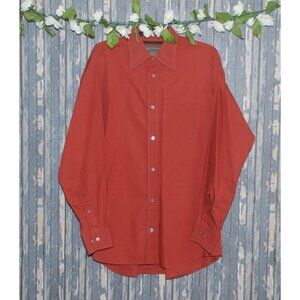 Banana Republic Men's Shirt Size L Button Up Long Sleeve Pocket Collar Cotton